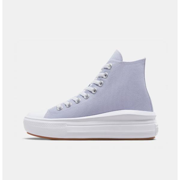 Converse Lightweight High Top Canvas Sneakers Platform Lilac A08294c