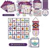 Diwali Party Bingo Spiel Set Mit Papierkarten Für Kinder Und Erwachsene Feier