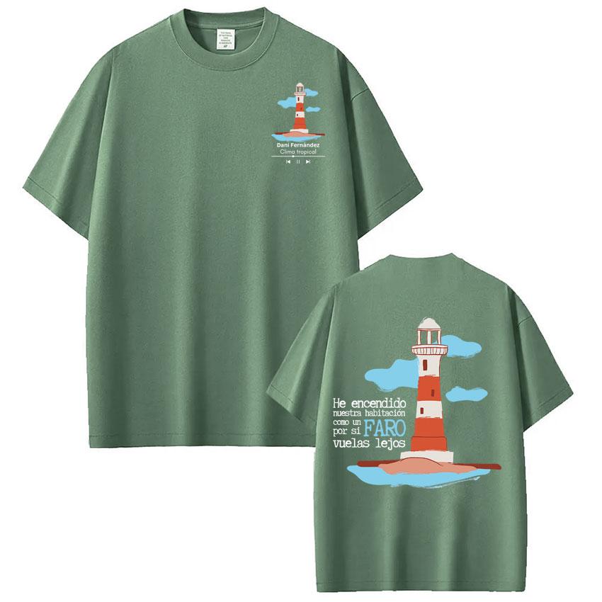 Rapper Dani Fernandez Fashion Graphics Tees Men Women Oversized Tshirts Summer Cotton Casual Vintage High Quality Tshirts Top