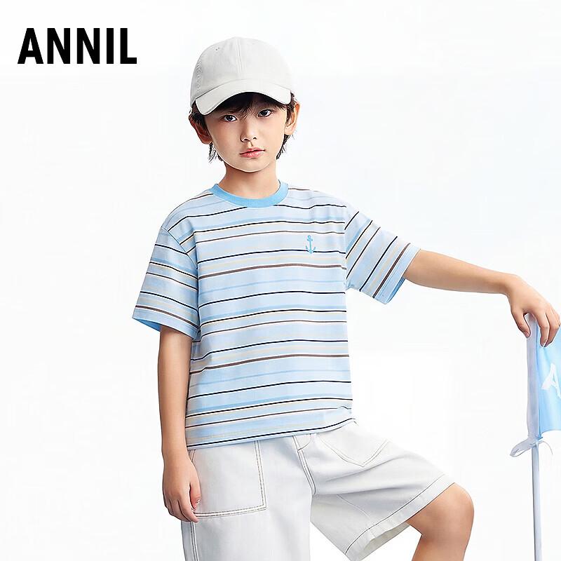 Annil Kids  Unisex Short Sleeve Knit Top 150