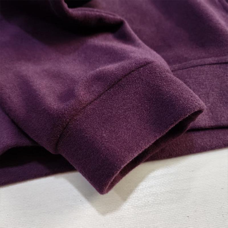 Women's Versatile Thickened Hooded Fleece Hoodie - Casual, Slimming, Age-Reducing, Loose Fit for Autumn and Winter