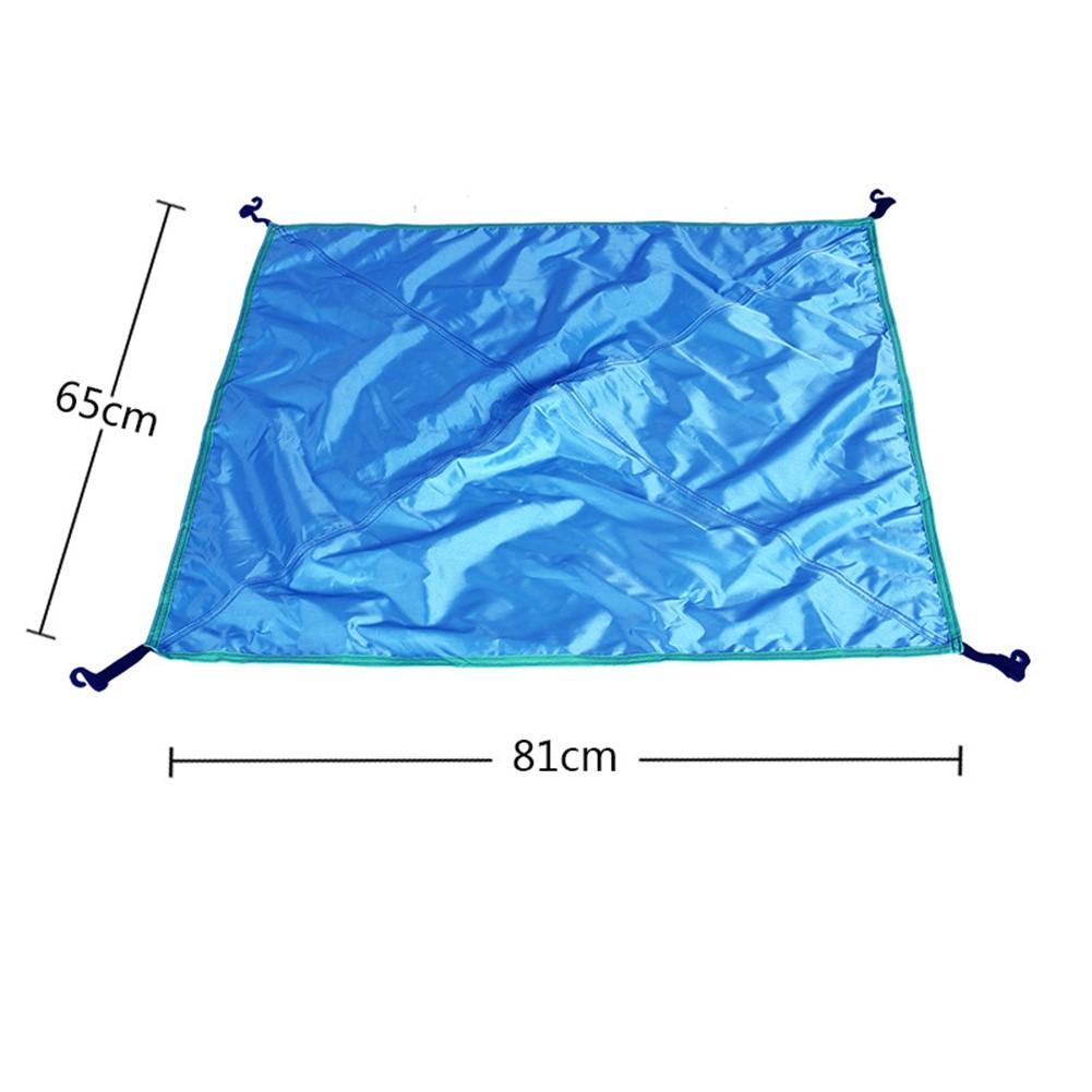 210d Tent  Tarp Waterproof Oxford Cloth Material Camping Picnic Beach Tent Roof Tarp