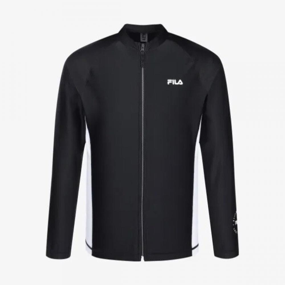 Fila Zip Up Rash Guard Fs2rtg2401mblk 95(M)