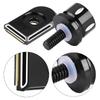 Seat Screw Seat Bolts Rear Seat Bolts Aluminum Mounting Screw Caps for Harley Black