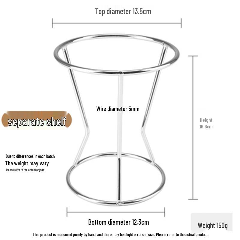 Stainless Steel Conical Funnel Set for Ghee, Takoyaki, Cake, and Cream Making