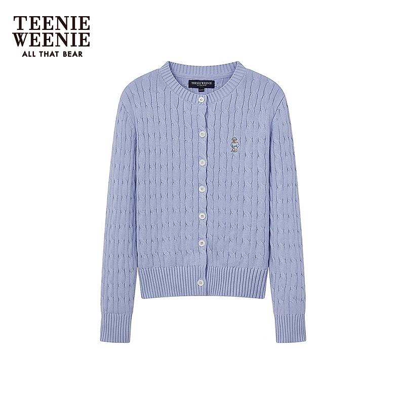 Teenie Weenie Women's Striped Knit Cardigan