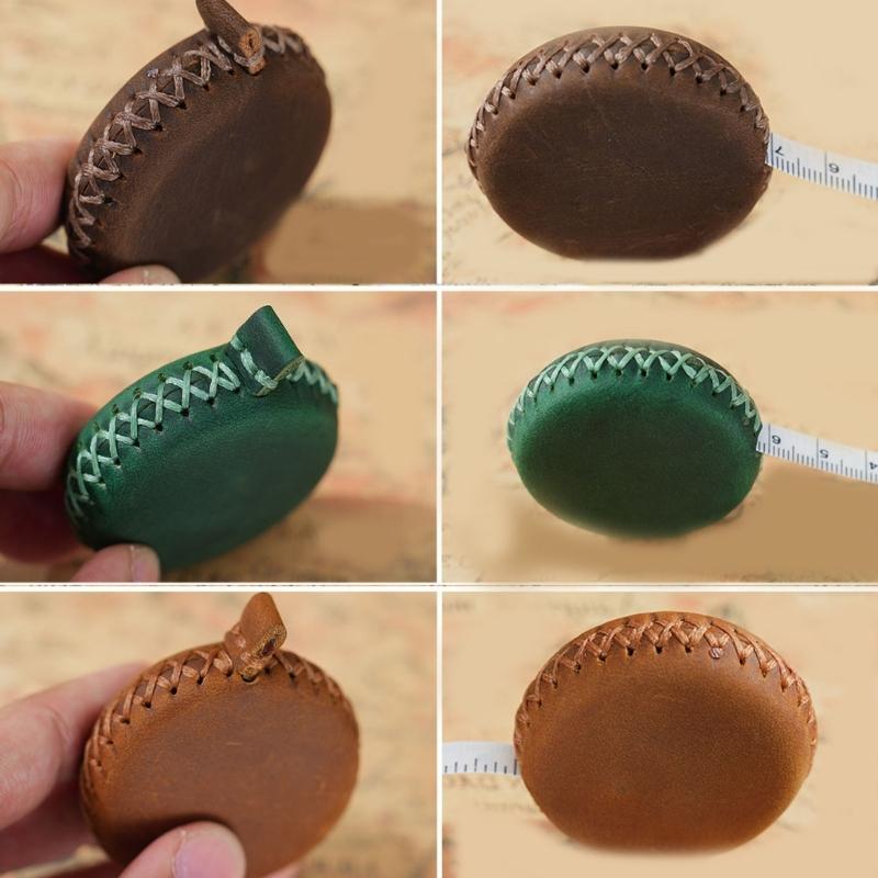 Multi Functional Leather Miniature Measuring Ruler Accuracy Instrument For Craftsmen Interior Designers