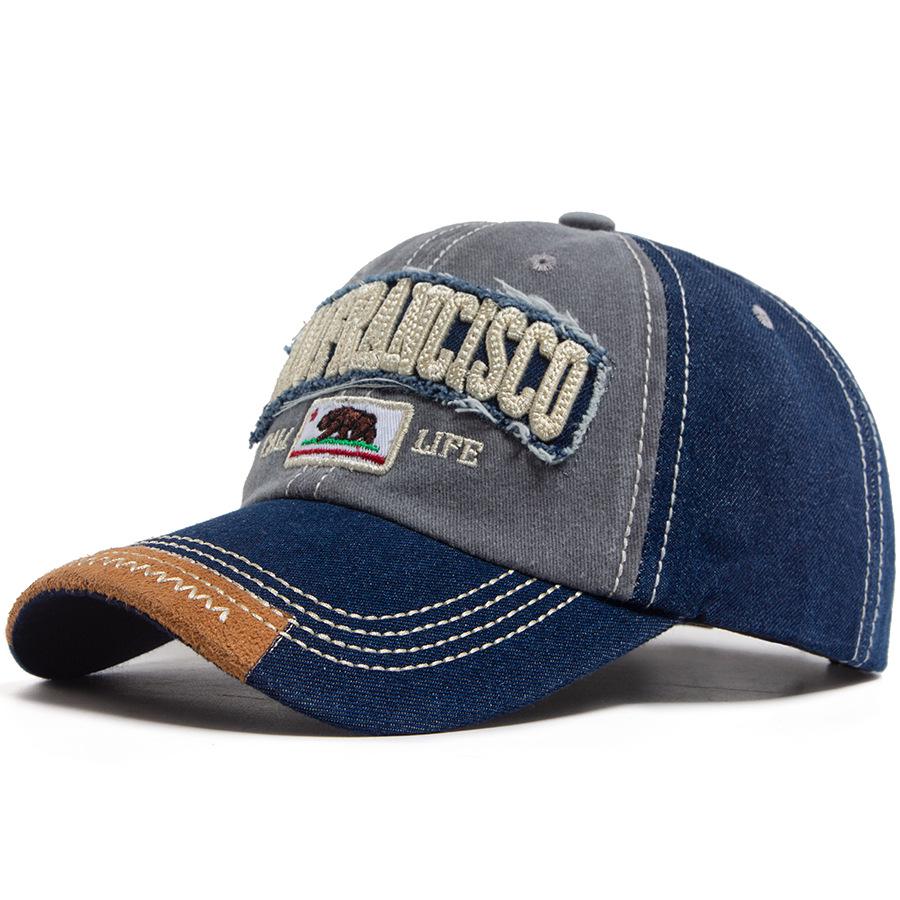 Personalized Retro Washed Distressed Baseball Cap - Unisex Summer Outdoor Casual Hat