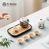 Nanshan Mr. Hand-painted Ceramic Kung Fu Tea Set