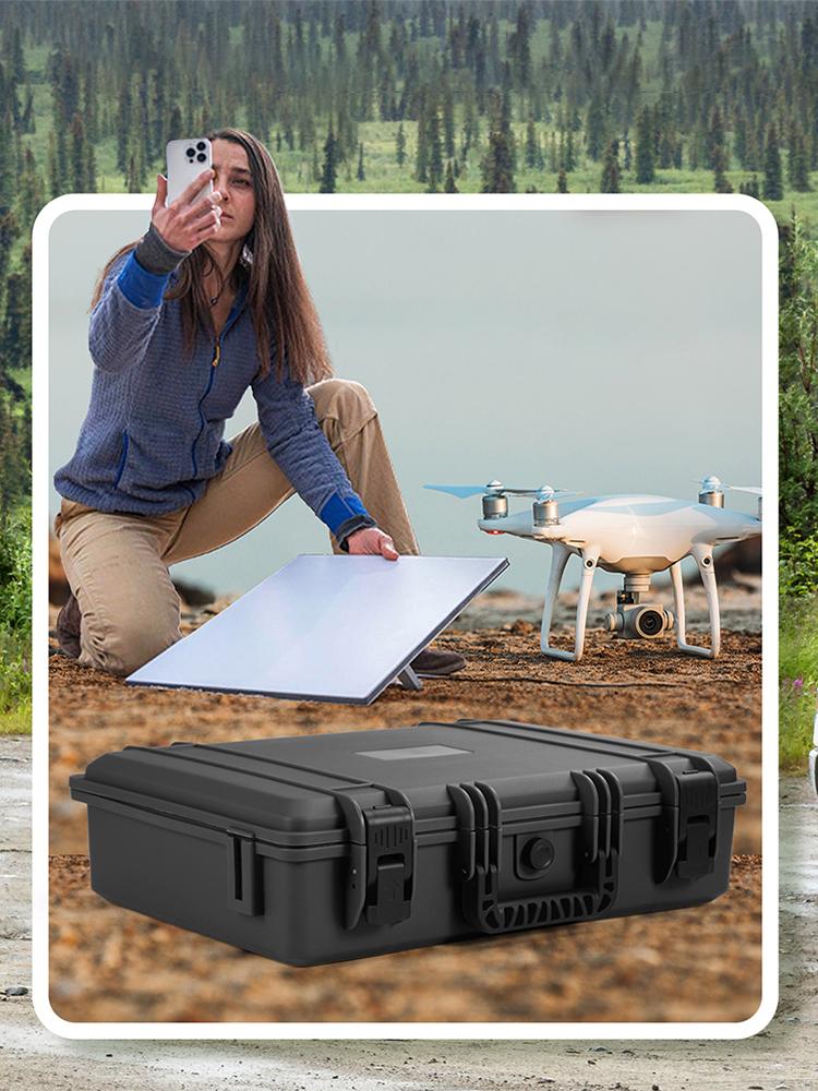 Pevný přepravní kufřík pro StarLink Mini Pevný úložný kufřík Vodotěsný Odolný proti pádu Tlumící nárazy pro příslušenství StarLink Mini