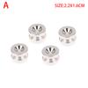 4Pcs Universal Motorcycle Rear Luggage Case Helmet Trunk Suitcase Bracket Base Plate Bushing Pad Buckle Spacers Screws Nuts