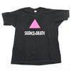 1980s Silence Death T Shirt Vintage Washed Comfortable Streetwear Slightly Unisex Versatile Designer Clothes Soft Fashion