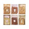 Yuezhen Time Imprint Retro Die-cut Journal Sticker Pack - Creative Borders and Pictures for Journaling