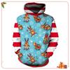 Merry Christmas Sweatshirts Cartoon Pullover Hoodies for Kids Clothes Santa Claus Girl Clothes Snowman Sweatshirts Boys Clothing