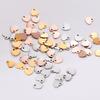 20Pcs/lot Stainless Steel Heart Charm Stamping Blank Pendant DIY Jewelry Making For necklace or Bracelet or Anklet