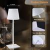 Cordless Hotel Usb Rechargeable Table Lamp Touch Sensor Desk Lamp 3 Colors Adjustable Led light for Bedroom Hotel Living Room