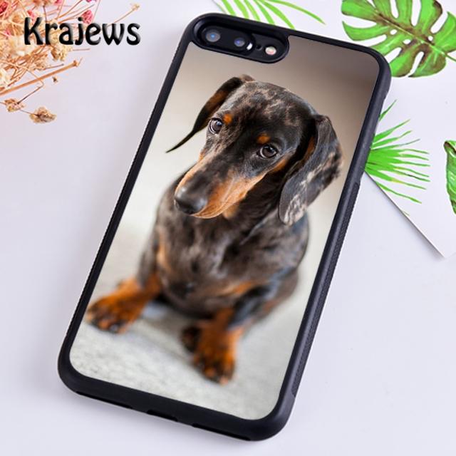 Cute Teckel Dackel Dachshund Dog Phone Case Cover For iPhone 17 Air 16 15 14 Plus 12 13 Pro Max Fundas