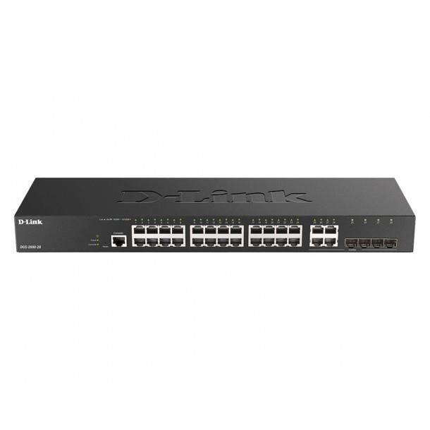 Switch D-Link DGS-2000-28 56 Gbps 10/100/1000 BASE-T x 24 Noir