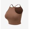 Camisole Workout Bra Sports Vest Female Comfortable Yoga Underwear Top Short Crop Top Back Shaping Base Foundation