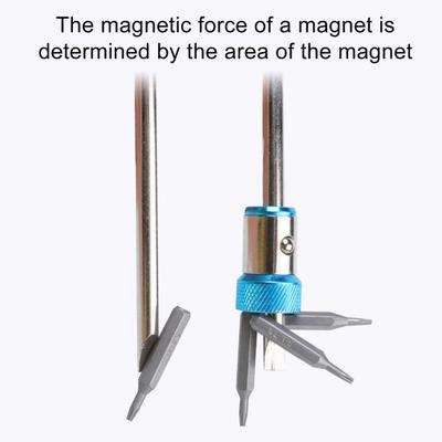 Screwdriver Head Magnetic Ring Universal Screwdriver Power Bits Magnetizer Ring Heavy Duty Stainless Steel Magnetic Screw Holder Tools
