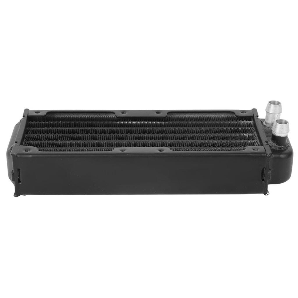 Water Cooling Radiator Computer Accessory Aluminum Black Anti‑Oxidation Paint Surface