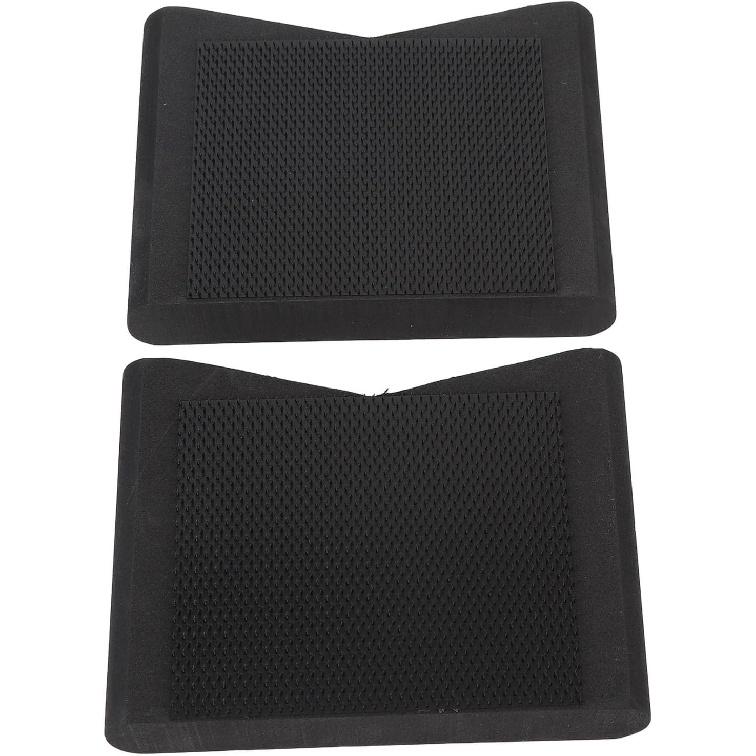 Set of 2 Drum Block Hi Hat and Pedal Anchor System Stops Drum Kit Creep Slipping Drum Set Accessory, Drum Pedal Block Slide Prevention Nylon Fastener