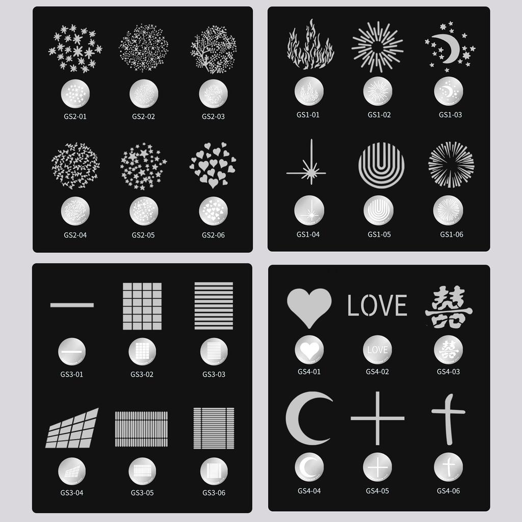 LIPPMANN Optical Spot Bowens Mount Conical Snoot Kit pro LED Continuous Light Strob Light s