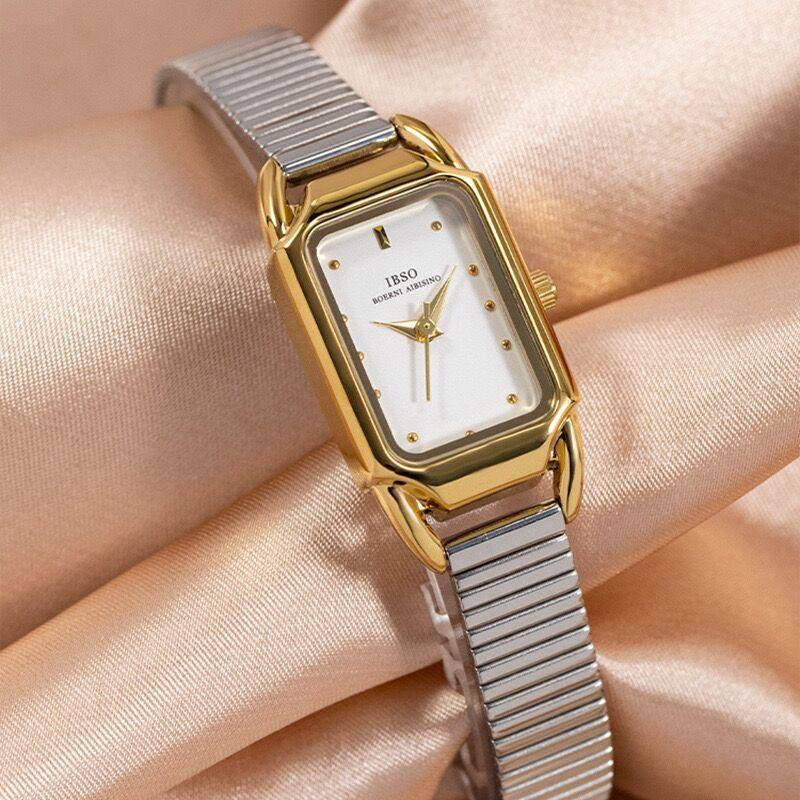 Women'S Watch Steel Belt Small Plate Watch Women
