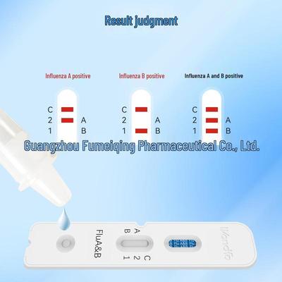 Influenza A & B Virus Antigen Test Kit with Swabs [Expires 01/2027]