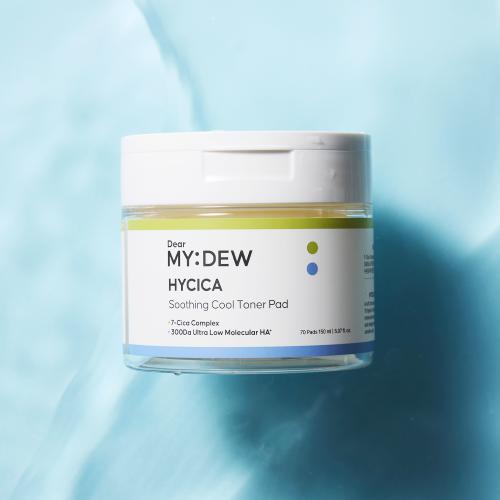 Dear My Dew High Cica Soothing Cool Toner Pad 70ea (150ml) NONE