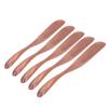 5PCS Wooden   Knife Jam Cheese Spreader Tableware for Japanese   for Bread Facial Mask