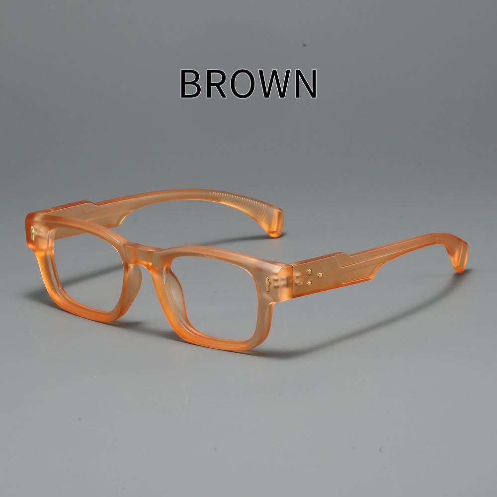 Women's eyewear, men's and women's fashion oversized square glasses