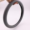 Gray Car Auto Silicone Steering Wheel Cover Protector Shell Leather Texture