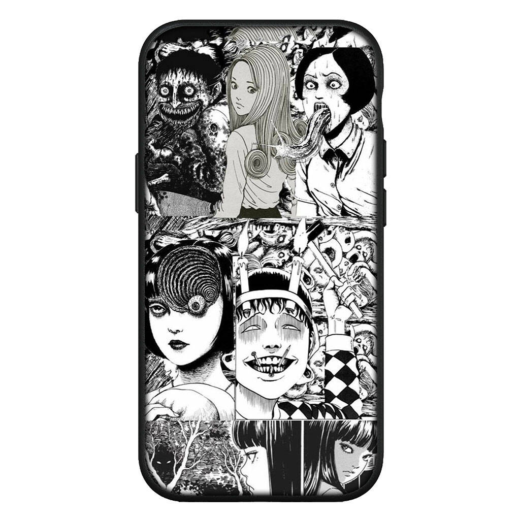 Cover for iPhone 17 16 15 Xiaomi Poco Redmi Note 14 13 12 8 Pro Max 9 16e Samsung Galaxy S25 S24 S23 OPPO Huawei Tomie Junji Ito Collection Phone Case