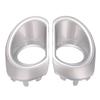 Car Front Bumper Fog Light Cover Silver Color Fog Lamp Trim 57731-AJ490 57731-AJ480 For Subaru Legacy Outback 2010-2014 Parts