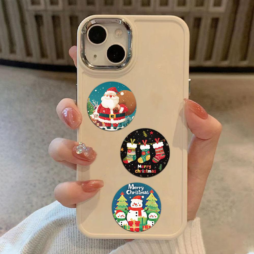 500PCS Cartoon Creative Christmas Gift Stickers Sealing Stickers Merry Christmas Adhesive Labels