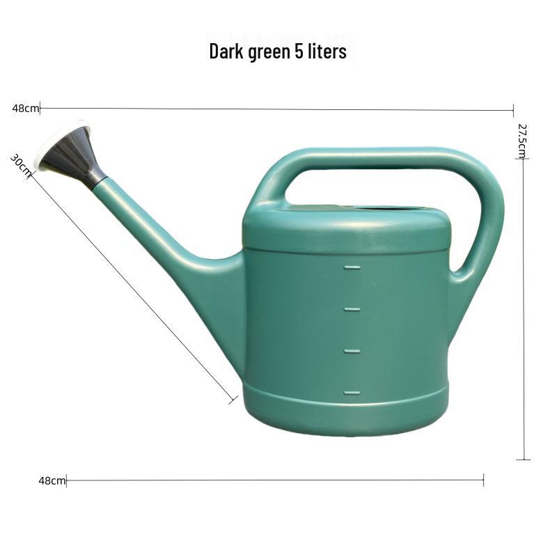 Large Capacity Long Spout Watering Can for Plants and Flowers with Sprinkler Nozzle