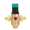 Water Pressure Regulator Brass 40 Microns Filter Drinking Water Pressure Regulator with Meter