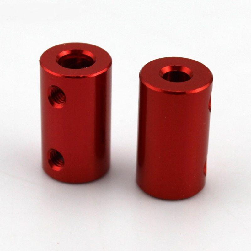 2pcs Aluminum Coupling Bore:3/4/5/6/6.35/7/8/10mm Shaft Coupler Motor Connector for 3D Printers Parts Stepper Motor Accessories