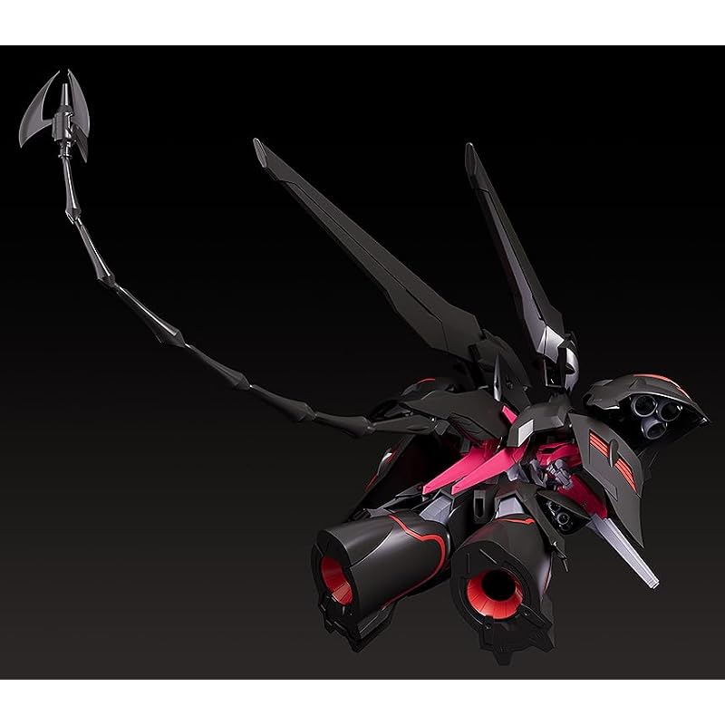 Good Smile Company MODEROID Mobile Battleship Nadesico The Prince of Darkness Black Selena Non-Scale Assembly Plastic Model Kit (Re-release)