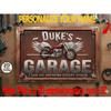 Custom Diesel Mechanic Garage Metal Sign Retro Workshop Wall Art Home Man Cave Plaque
