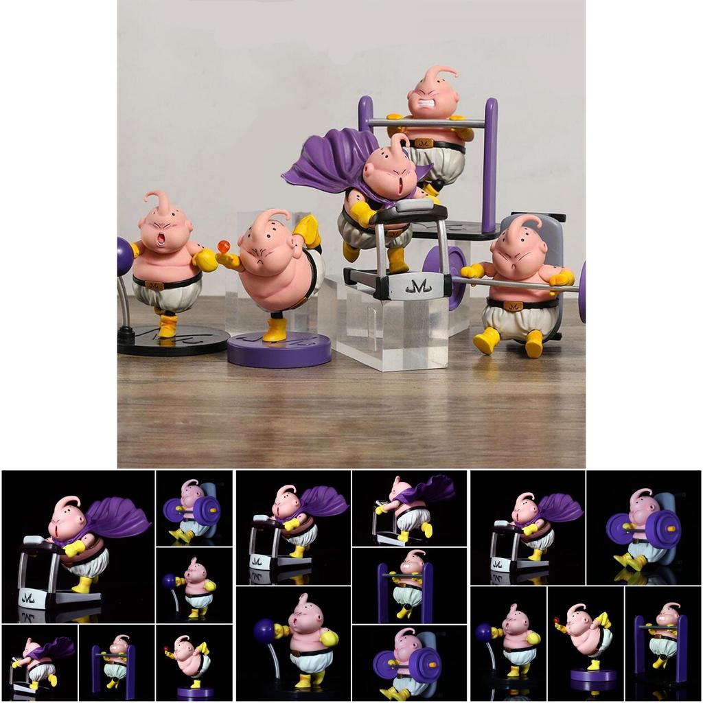 Dragon Ball Z Majin Buu Figure Cool Cute And Eco-friendly Pvc Material For Fitness Fans