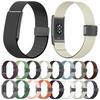 Kovový rám Magnetické zapínání Vnitřní keprový nylonový řemínek pro Amazfit Helio Náhradní řemínek