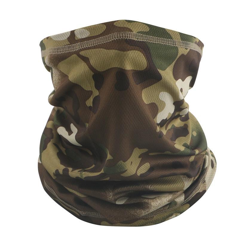 

Camo Mask Neck Gaiter Cover Face Bandana Sun Cool Breathable Cycling Hiking Camping Tube Scarf Men Women