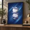 Birmingham City Diamond Painting Kit 5D Full Drill DIY Diamond Mosaic Wall Art Home Decor