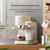 Italian Semi-Automatic Espresso Machine with Milk Frother for Home Use