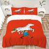 Horse Child Journey Print 3Pcs Bedding Setduvet Cover With 2 Bedropillowcase Home Birthday Gift