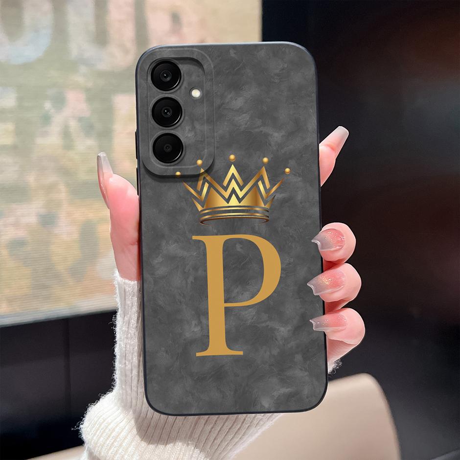 Case For Samsung Galaxy A25 A26 A36 A56 5G Cute Cartoon Panda 26 Letters Silicone Cover For SamsungA36 A56 GalaxyA25 A26 Fandas