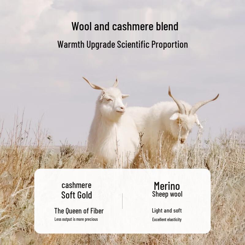 EMZ Men's Autumn/Winter Wool Cashmere Overcoat