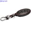 Jingyuqin Remote 3/4 Leather Key Case Cover For Nissan Qashqai J11 X-trail T31 T32 Protect Vampira Pathfinder Murano Teana Juke